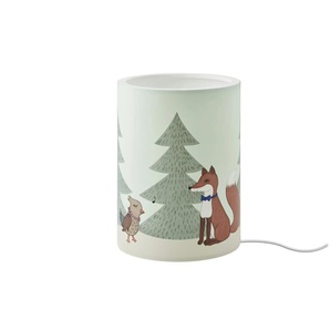 Tischleuchte Wald - grün - Materialmix - 25 cm - 15.0 | Möbel Kraft