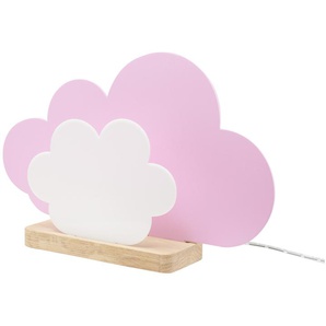 Tischleuchte  Wölkchen  rosa/weiß   ¦ rosa/pink