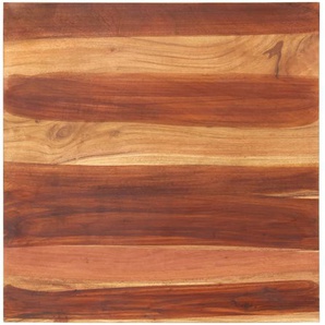 Tischplatte Massivholz Palisander 15-16 mm 70×70 cm