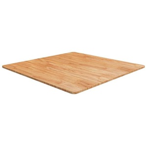 Tischplatte Quadratisch Hellbraun 90x90x1,5cm Behandelte Eiche Vidaxl