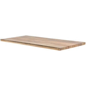 Tischplatte Tuxa massiv - holzfarben - Massivholz geölt - 100 cm - 4,5 cm | Möbel Kraft