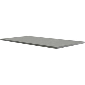Tischplatte  Weser | grau | Holzwerkstoff beschichtet | 70 cm | 3 cm |