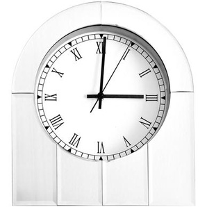 Tischuhr Silber ca. 5cm (L) x 32cm (B) x 36cm (H)