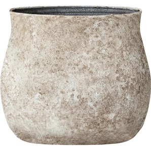 Tischvase TIMBERS Northampton Vasen Gr. H: 26 cm Ø 25 cm, braun Blumenvasen Dekovase aus Keramik, in Steinoptik