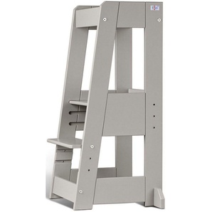 tiSsi® Stehhilfe Lernturm Felix, Stromy grey, Made in Europe
