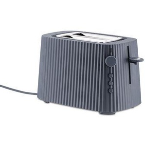 Toaster Plissé plastikmaterial grau / 2 Scheiben - 850 W - Alessi - Grau