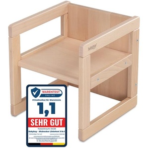 Tobi Kinderstuhl, Natur, Holz, Buche, 32x32x32 cm, Kinder- & Jugendzimmer, Kindermöbel, Kindersitzmöbel & -tische, Kinderstühle