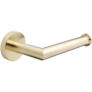 Toilettenpapierhalter – satiniertes Gold – Ayanna
