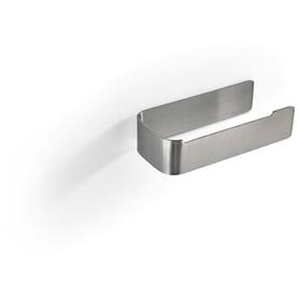 Toilettenpapierhalter Ume Zone Denmark Edelstahl matt silber, Designer VE2, 4x16.4x7.6 cm