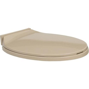 Vidaxl - Toilettensitz mit Absenkautomatik Beige Oval