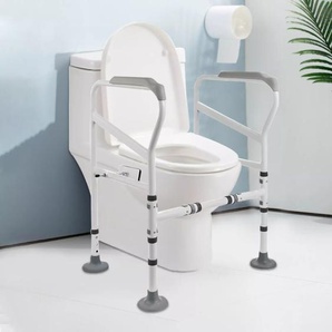 Gojoy - Toilettenstütze WC-Aufstehhilfe Toilettengestell Stützhilfe Einstellbare 100kg