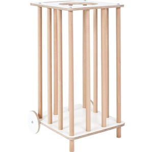 Aufbewahrungsbox TOJO kids zoo Aufbewahrungsboxen Gr. B/H/T: 35 cm x 68 cm x 40 cm, weiß Ordnungsboxen Aufbewahrung für Plüsch- und Kuscheltiere, Höhe 68 cm