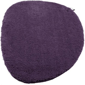 TOM TAILOR Badematte Cozy Bath UNI, Höhe 27 mm, rutschhemmend beschichtet, fußbodenheizungsgeeignet, Polyester, oval, Badteppich, Uni Farben, rechteckig, rund und oval erhältlich