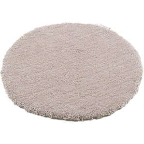 TOM TAILOR HOME Badematte Cozy Bath UNI, Höhe 27 mm, rutschhemmend beschichtet, fußbodenheizungsgeeignet, Polyester, rund, Badteppich, Uni Farben, rechteckig, rund und oval erhältlich
