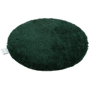 TOM TAILOR Badematte Cozy Bath UNI, Höhe 27 mm, rutschhemmend beschichtet, fußbodenheizungsgeeignet, Polyester, rund, Badteppich, Uni Farben, rechteckig, rund und oval erhältlich