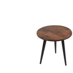 Tom Tailor Beistelltisch ¦ braun ¦ Maße (cm): H: 57 Ø: 60