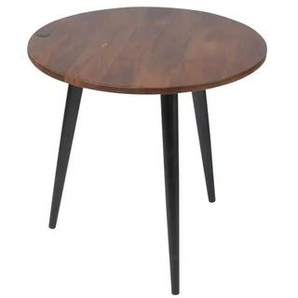 Tom Tailor Beistelltisch - braun - Materialmix - 50 cm - 50 cm | Möbel Kraft