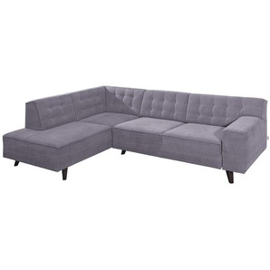 Tom Tailor Ecksofa Nordic Chic Himmelblau Webstoff 269x77x201 cm