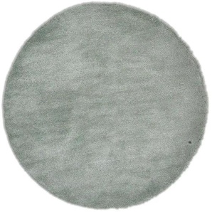 Tom Tailor Hochflorteppich  Cozy ¦ grün ¦ Synthetische Fasern ¦ Maße (cm): B: 100 H: 2,5