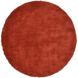 Tom Tailor Hochflorteppich  Cozy ¦ rot ¦ Synthetische Fasern ¦ Maße (cm): B: 140 H: 2,5