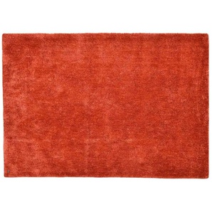 Tom Tailor Hochflorteppich Cozy ¦ rot ¦ Synthetische Fasern ¦ Maße (cm): B: 85