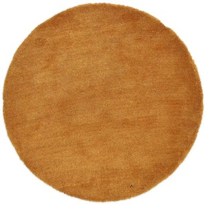 Tom Tailor Hochflorteppich - gold - Synthetische Fasern - 100 cm - 2,5 cm | Möbel Kraft