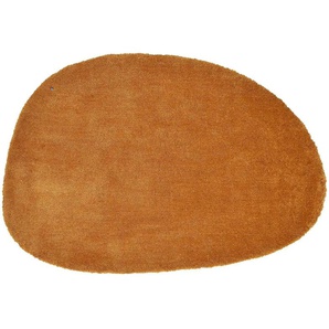 Tom Tailor Hochflorteppich - gold - Synthetische Fasern - 135 cm - 2,5 cm | Möbel Kraft