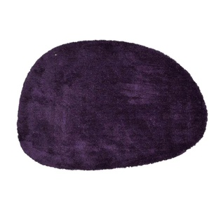 Tom Tailor Hochflorteppich - lila/violett - Synthetische Fasern - 135 cm - 3 cm | Möbel Kraft