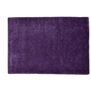 Tom Tailor Hochflorteppich - lila/violett - Synthetische Fasern - 50 cm - 2,5 cm | Möbel Kraft