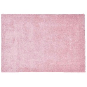 Tom Tailor Hochflorteppich - rosa/pink - Synthetische Fasern - 50 cm - 2,5 cm | Möbel Kraft