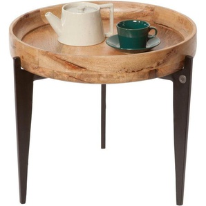 TOM TAILOR HOME Beistelltisch T-TRAY TABLE SMALL, mit Tablett, rund, ø 46 cm