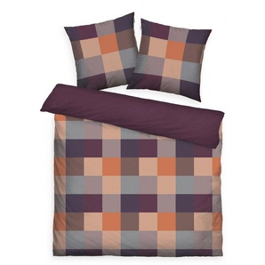 TOM TAILOR HOME Bettwäsche BOLD MOSAIC in Gr. 135x200cm, 155x220cm oder 200x220cm, Flanell, 3 teilig, new bedroom, gewebtes Label