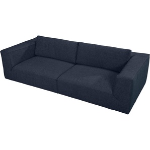 TOM TAILOR HOME Big-Sofa BIG CUBE STYLE, mit bequemen Stegkissen, extra große Sitztiefe, Breite 240 cm