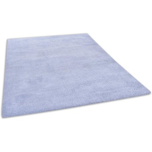 TOM TAILOR HOME Hochflor-Teppich Shaggy Teppich Cozy, rechteckig, Höhe: 25 mm, Uni Farben, auch in Pastell Farben, weich & kuschelig