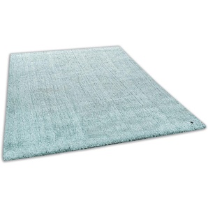 TOM TAILOR HOME Hochflor-Teppich Shaggy Teppich Cozy, rechteckig, Höhe: 25 mm, Uni Farben, auch in Pastell Farben, weich & kuschelig
