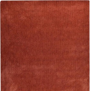 TOM TAILOR HOME Hochflor-Teppich Shaggy Teppich Cozy, rechteckig, Höhe: 25 mm, Uni Farben, auch in Pastell Farben, weich & kuschelig