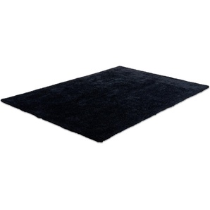 TOM TAILOR HOME Hochflor-Teppich Soft, rechteckig, Höhe: 35 mm, handgetuftet, Uni-Farben, super weich und flauschig