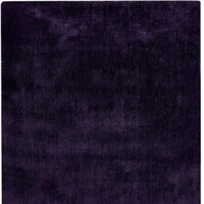 TOM TAILOR HOME Hochflor-Teppich Shaggy Teppich Cozy, rund, Höhe: 25 mm, Uni Farben, auch in Pastell Farben, weich & kuschelig