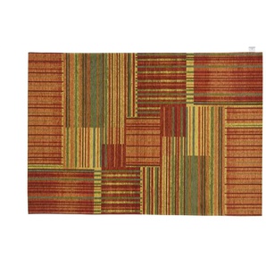 Tom Tailor Kurzflorteppich Living - rot - Synthetische Fasern - 50 cm - 0,5 cm | Möbel Kraft