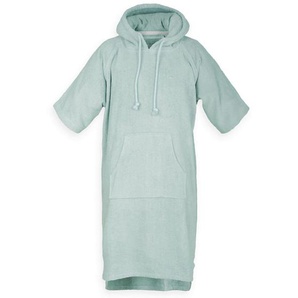 Tom Tailor Poncho, Grün, Textil, Uni, Gr. L/Xl, unisex, Badtextilien, Bademäntel