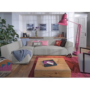 Tom Tailor Recamiere Elements Granit 100% Polyester 190x99 cm (BxT) Modern