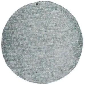 Tom Tailor Wollteppich  Groove ¦ blau ¦ Viskose ¦ Maße (cm): B: 140 H: 1,5