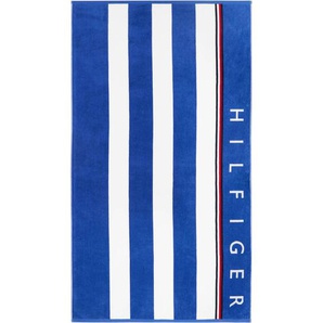 Tommy Hilfiger BICOLORE STRIPES Strandtuch - abyss - 90x160 cm