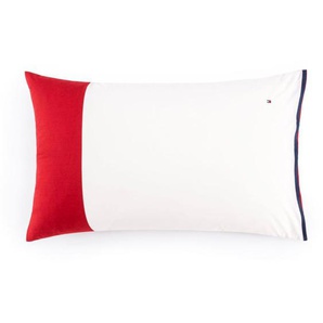 Tommy Hilfiger COLOR BLOCK Kopfkissenbezug - ruby - 40x80 cm