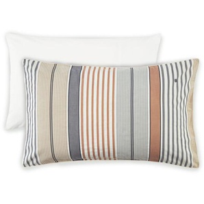 Tommy Hilfiger GLOBAL STRIPES Kopfkissenbezug aus Perkal - ivory - 40x80 cm