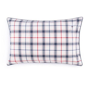 Tommy Hilfiger NAVY CHECKS Kopfkissenbezug aus Perkal - natural - 40x80 cm