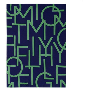 Tommy Hilfiger Plaid, Blau, Grün, Textil, 130x170 cm, Wohntextilien, Decken, Plaids
