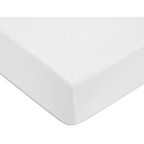 Tommy Hilfiger PLAIN SATIN Spannbettlaken - white - 180x200 cm