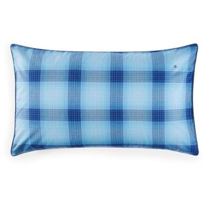 Tommy Hilfiger Shadow Checks Kopfkissen-Bezug - indigo - 40x80 cm