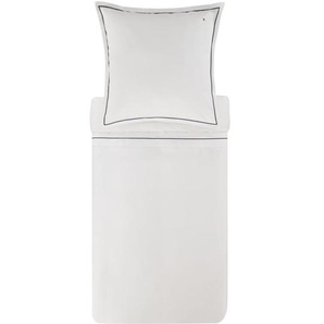 Tommy Hilfiger TH PLAIN SATIN Kopfkissenbezug aus Satin - white - 40x80 cm